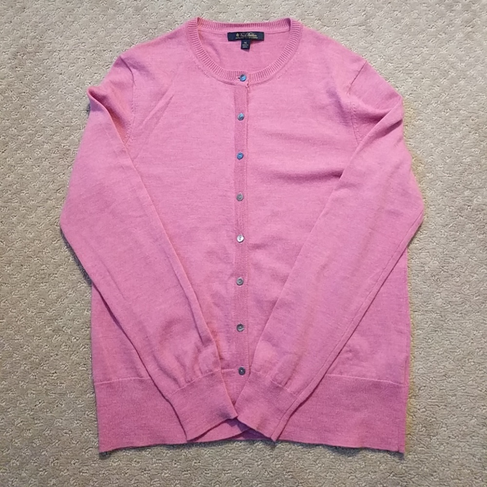 Brooks Brothers sz XL merino wool cardigan